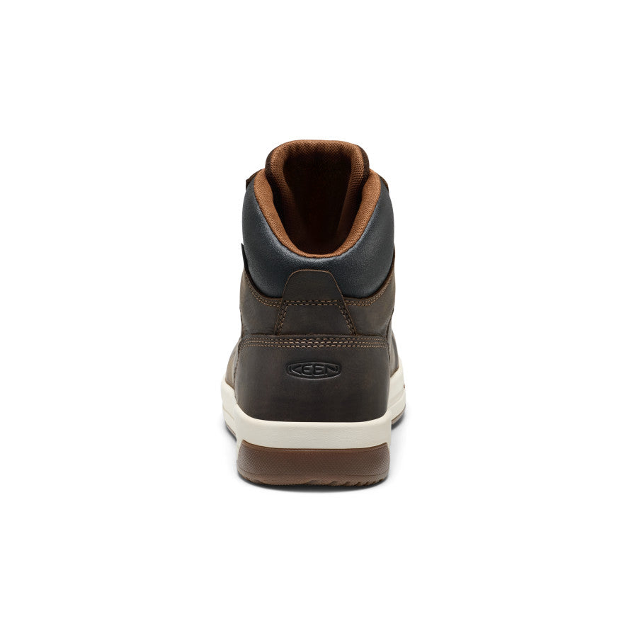 Men's Gibson Waterproof Work Boot (Carbon Toe) Cascade Brown/Gum | Keen