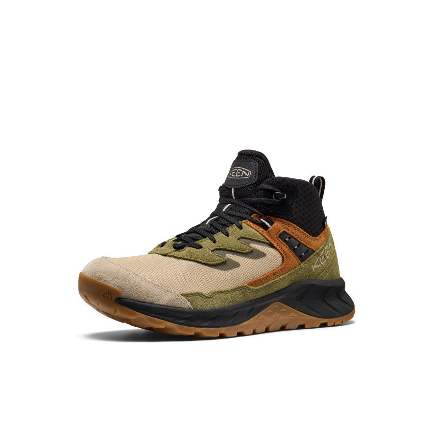 Men's Hightrail Waterproof Hiking Boot Safari/Black | Keen