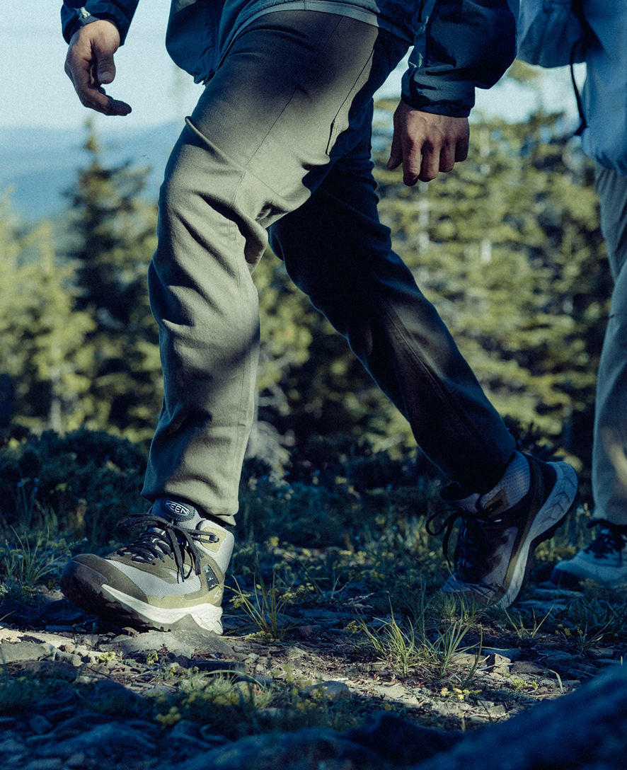 Men's Hightrail Waterproof Hiking Boot Safari/Black | Keen
