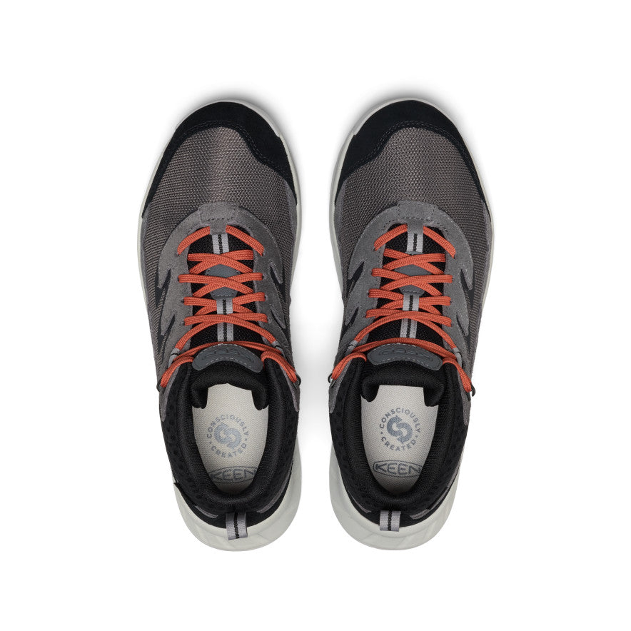 Men's Hightrail Waterproof Hiking Boot Magnet/Burnt Brick | Keen