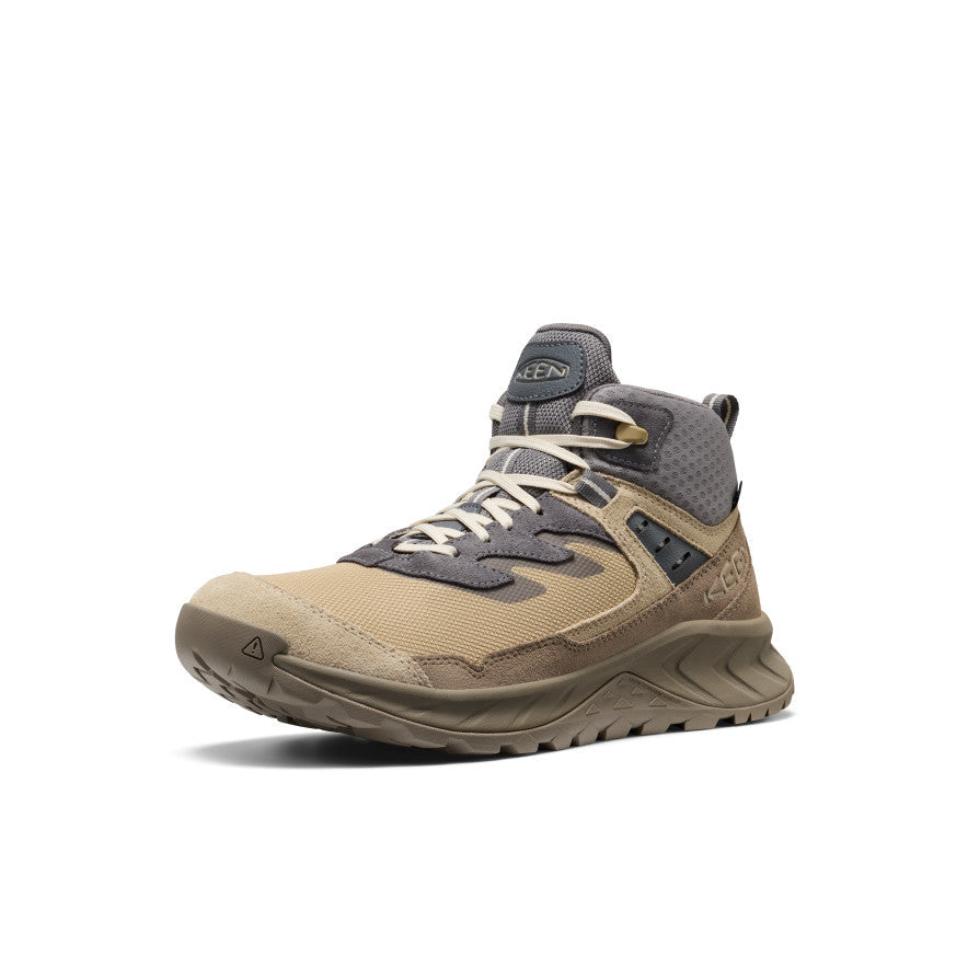 Men's Hightrail Waterproof Hiking Boot Safari/Steel Grey | Keen