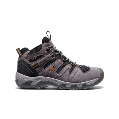 Men's Headout Waterproof Hiking Boot Magnet/Orange Pepper | Keen