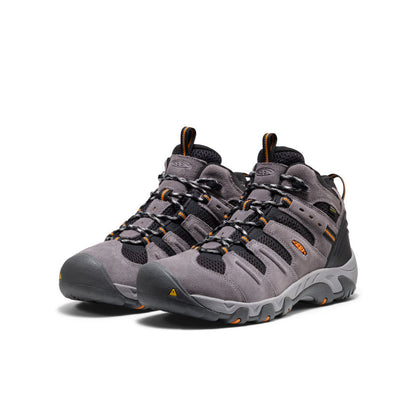 Men's Headout Waterproof Hiking Boot Magnet/Orange Pepper | Keen