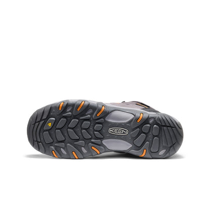 Men's Headout Waterproof Hiking Boot Magnet/Orange Pepper | Keen
