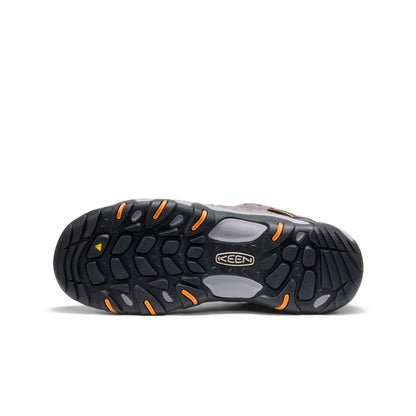 Men's Headout Waterproof Hiking Shoe Steel Grey/Orange Pepper | Keen