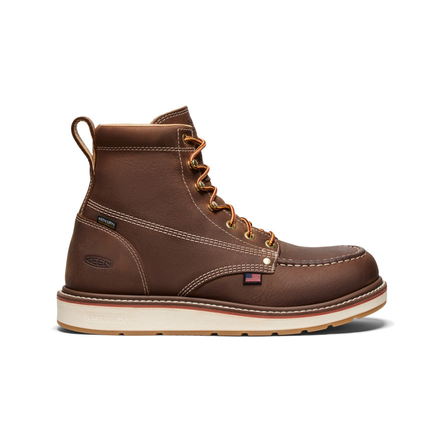 Men's Liberty 6" Waterproof Boot (Carbon Toe) Chestnut/Gum | Keen
