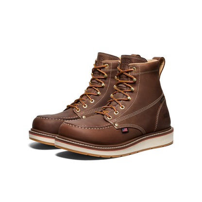 Men's Liberty 6" Waterproof Boot (Carbon Toe) Chestnut/Gum | Keen
