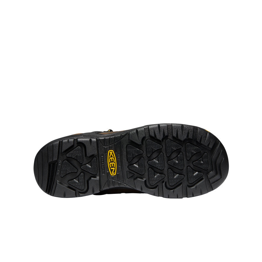 Men's Dover 8" Insulated Waterproof Boot (Carbon Toe) Dark Earth/Black | Keen