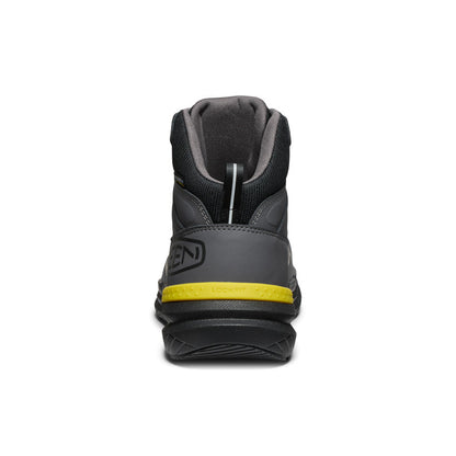 Men's Synchro Waterproof Work Boot (Carbon Toe) Magnet/Black | Keen