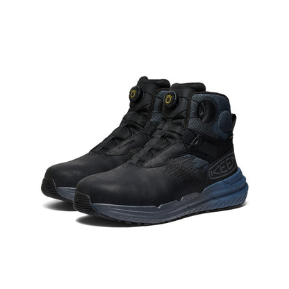 Men's Snapline RF Waterproof Boot (Carbon Toe) Vintage Indigo/Black | Keen