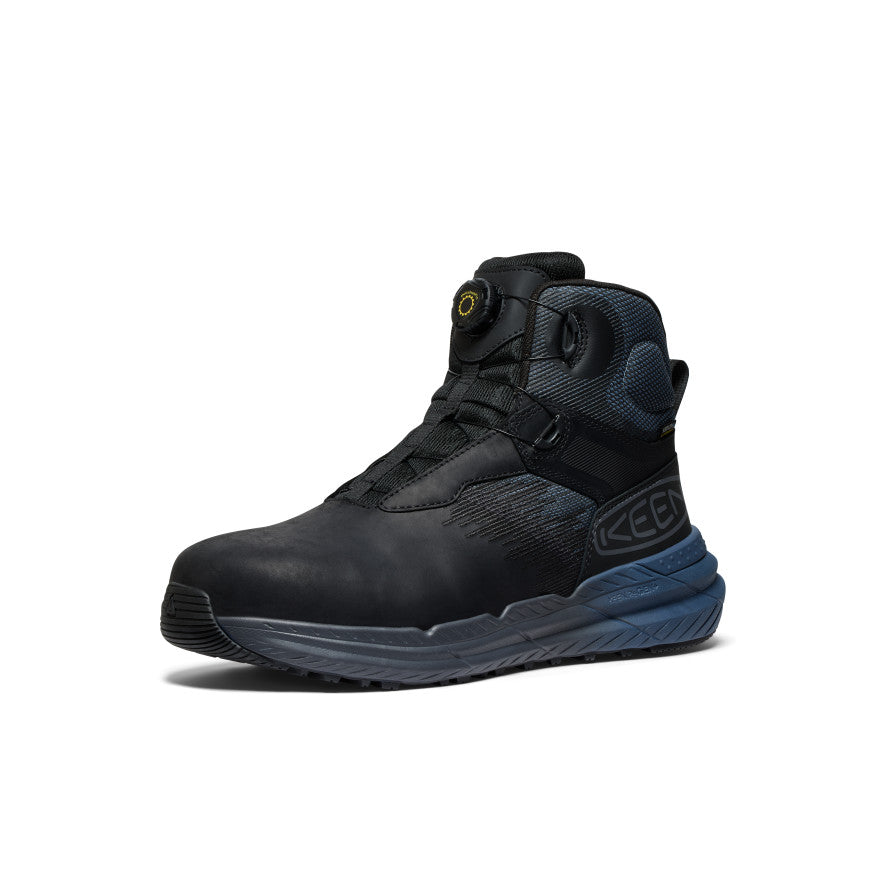 Men's Snapline RF Waterproof Boot (Carbon Toe) Vintage Indigo/Black | Keen