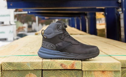 Men's Snapline RF Waterproof Boot (Carbon Toe) Vintage Indigo/Black | Keen