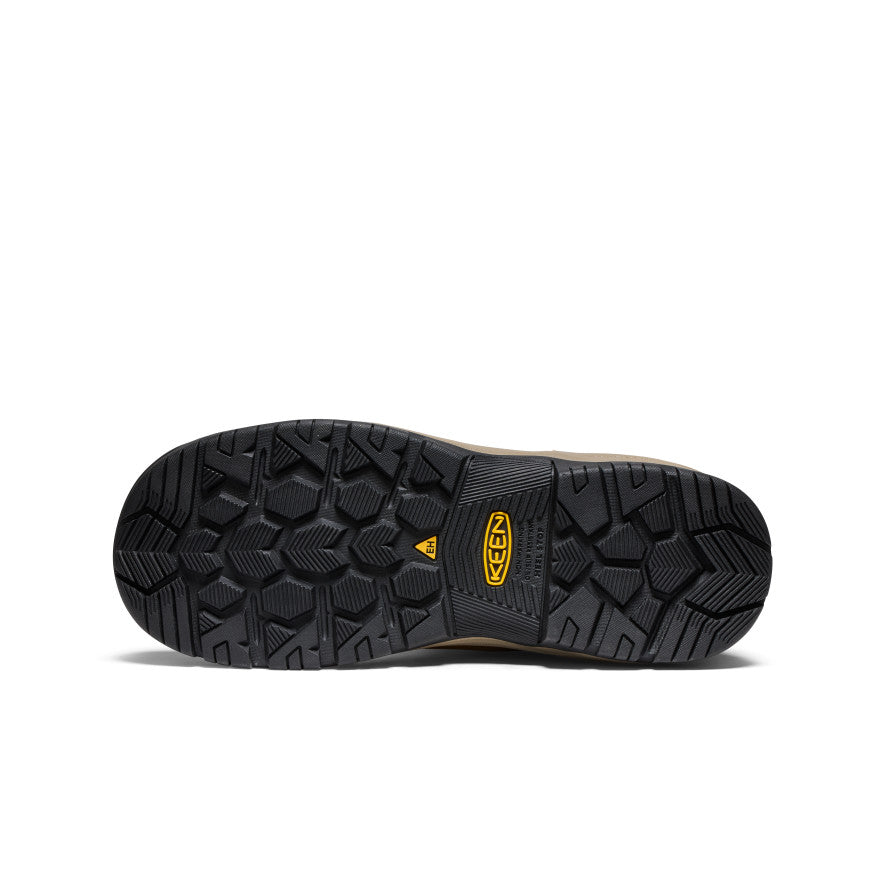 Men's Evanston Pull-On Waterproof Boot (Soft Toe) Bison/Black | Keen
