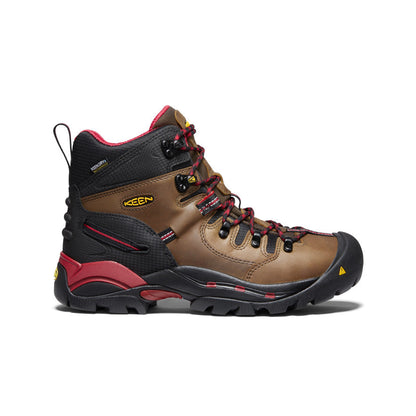 Men's Pittsburgh 6" Waterproof Boot (Steel Toe) Bison | Keen