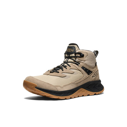 Men's Hightrail Waterproof Wide Hiking Boot Brindle/Oak Buff | Keen