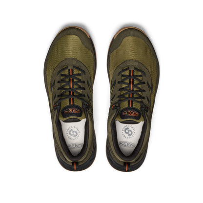 Men's Hightrail Waterproof Hiking Shoe Winter Moss/Gold Flame | Keen