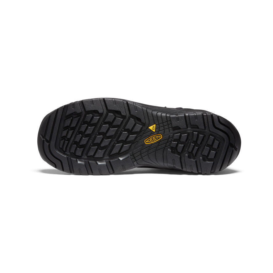 Men's Reno Waterproof Mid (Soft Toe) Black/Black | Keen