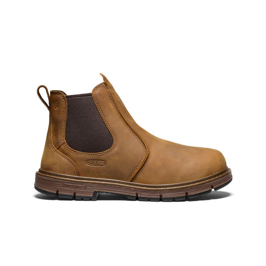 Men's San Jose Chelsea 90° Heel Boot (Soft Toe) Belgian/Gum | Keen