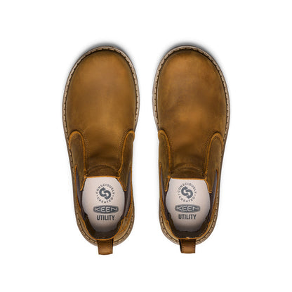 Men's San Jose Chelsea 90° Heel Boot (Soft Toe) Belgian/Gum | Keen