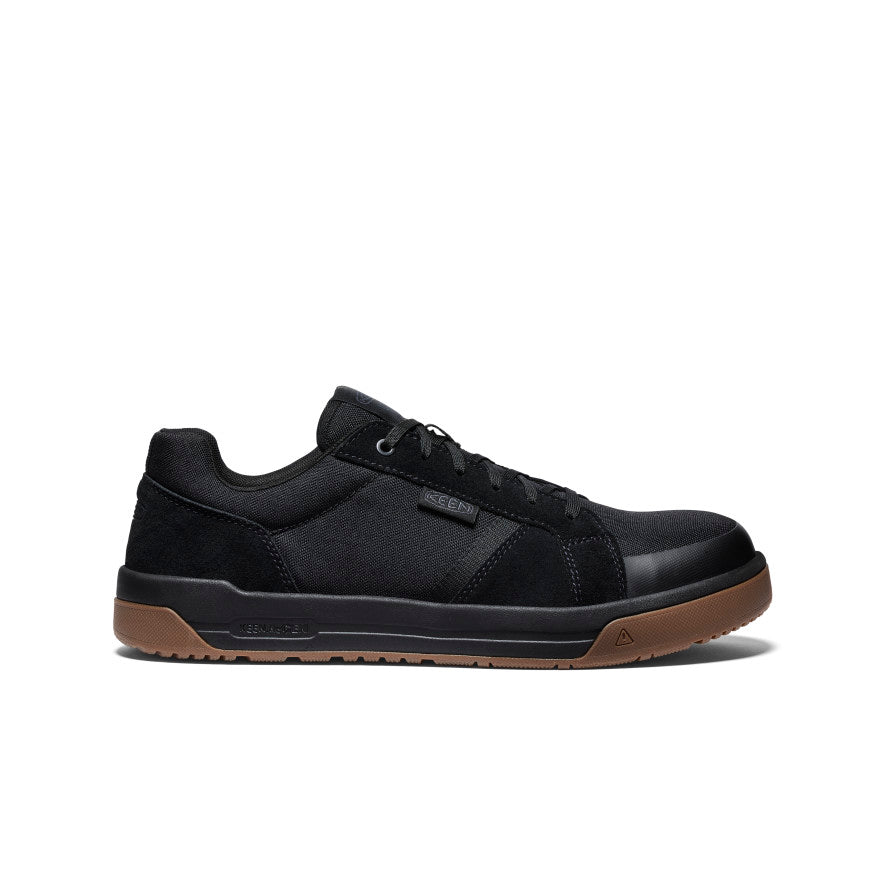 Men's Kenton ESD Work Shoe (Carbon Toe) Black/Gum | Keen