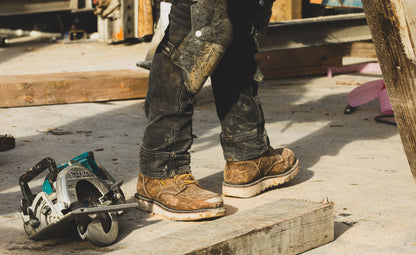 Men's Cincinnati 6" Boot (Soft Toe) Belgian/Sandshell | Keen