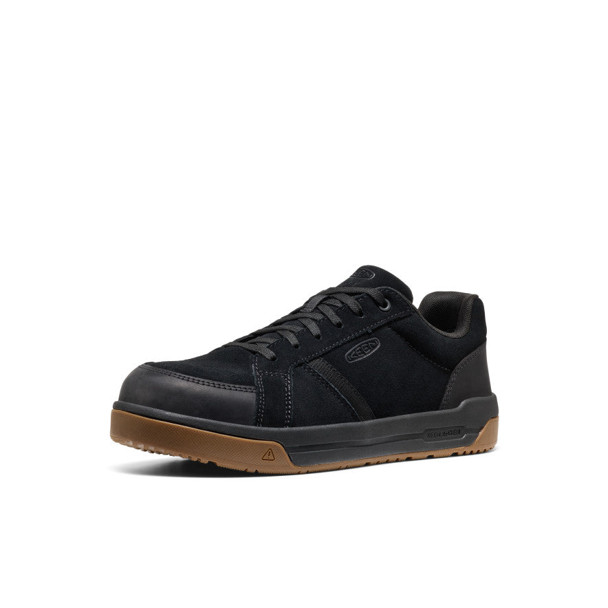 Men's Kenton+ ESD Work Shoe (Carbon Toe) Black/Gum | Keen