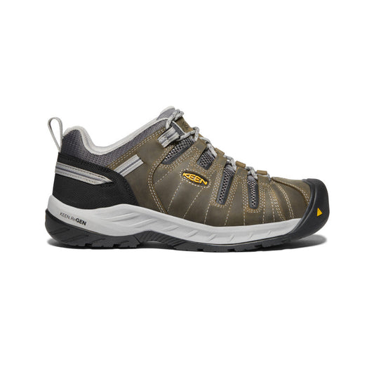 Men's Flint II (Steel Toe) Gargoyle/Paloma | Keen