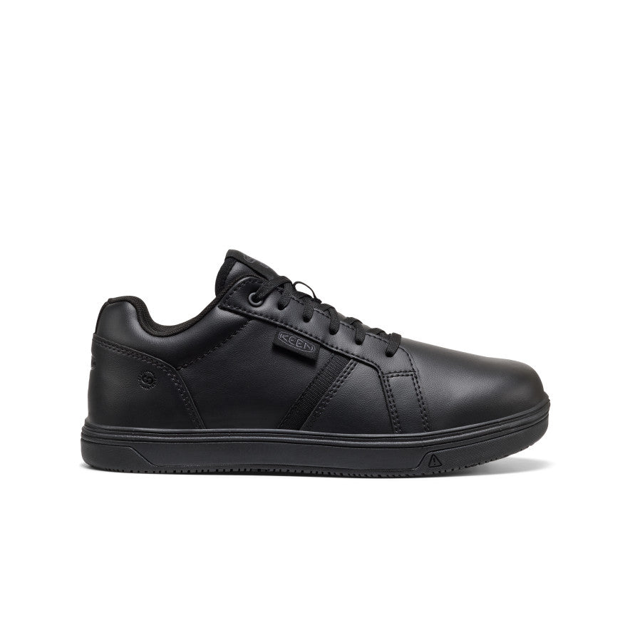 Men's Kenton WTX Work Shoe (Soft Toe) Black/Black | Keen
