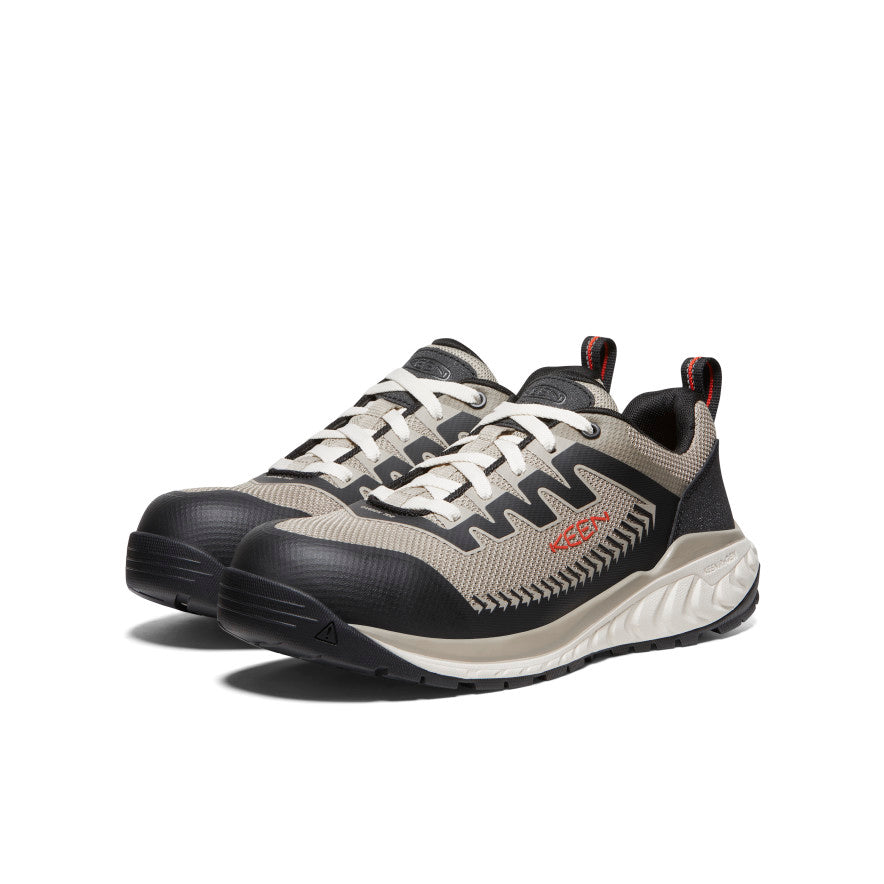 Men's Arvada Work Sneaker (Carbon Toe) Plaza Taupe/Black | Keen