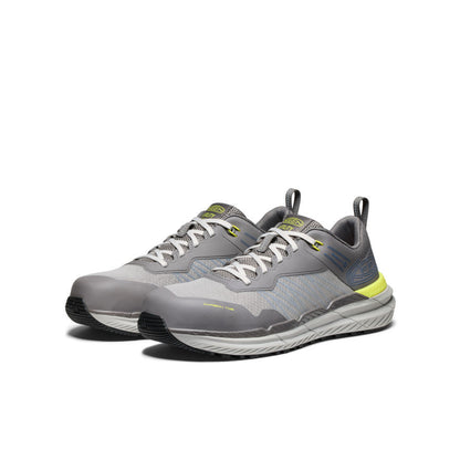 Men's Speedworks ESD Work Sneaker (Carbon Toe) Steel Grey/Vintage Indigo | Keen