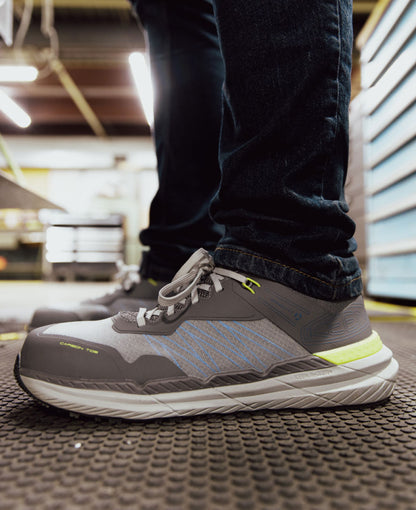 Men's Speedworks ESD Work Sneaker (Carbon Toe) Steel Grey/Vintage Indigo | Keen