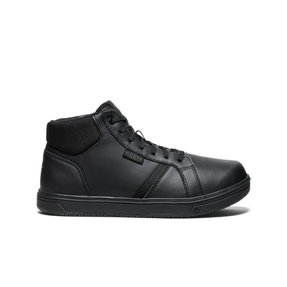 Men's PTC Kenton Mid Work Shoe (Soft Toe) Black/Black | Keen
