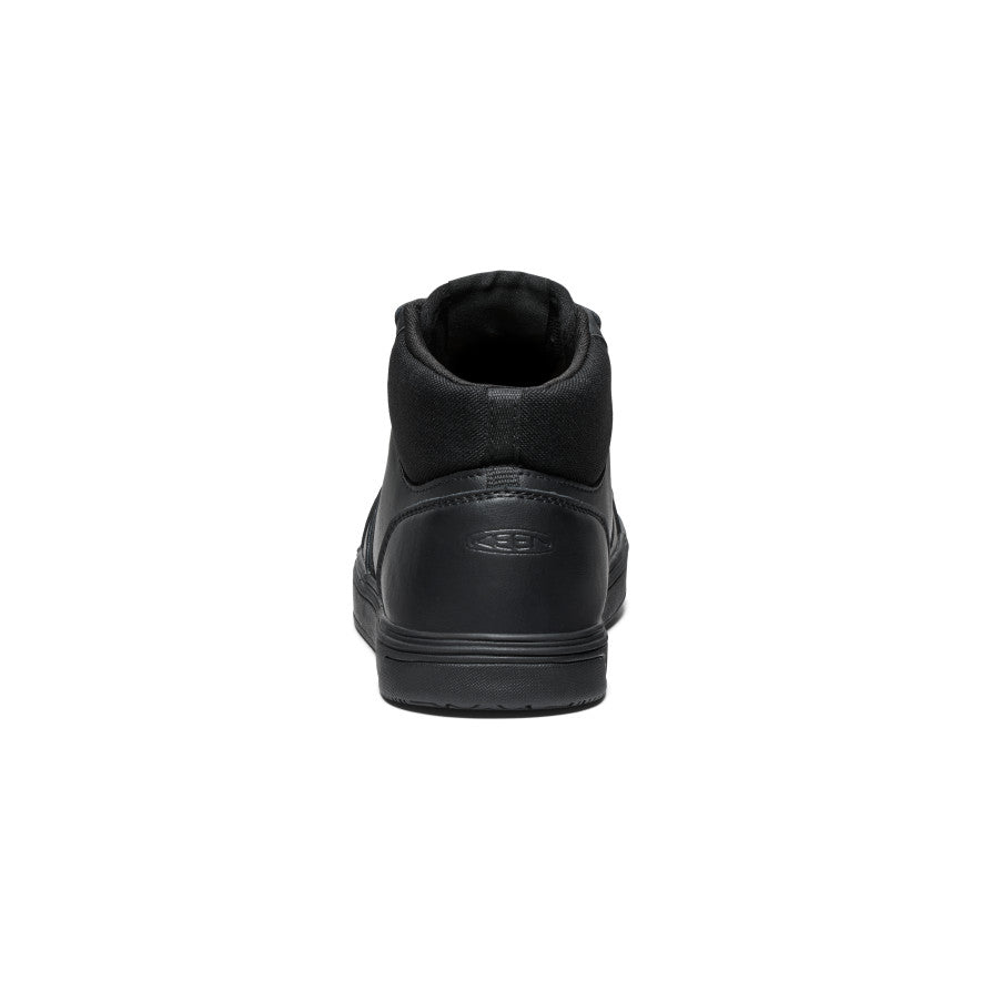 Men's PTC Kenton Mid Work Shoe (Soft Toe) Black/Black | Keen