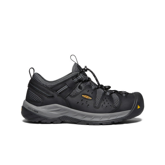 Men's Atlanta Cool II (Steel Toe) Black/Dark Shadow | Keen