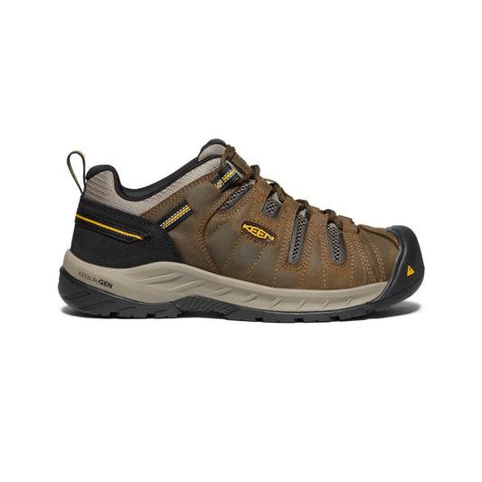 Men's Flint II (Soft Toe) Cascade Brown/Golden Rod | Keen