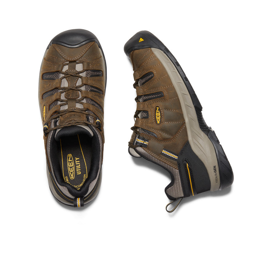 Men's Flint II (Soft Toe) Cascade Brown/Golden Rod | Keen