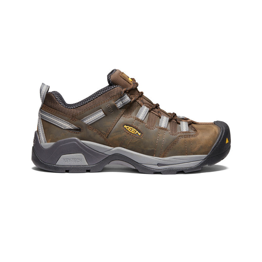 Men's Detroit XT ESD (Steel Toe) Cascade Brown/Gargoyle | Keen