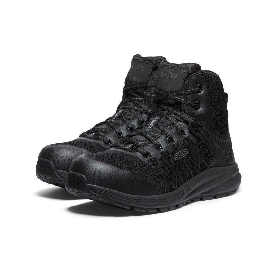 Men's Vista Energy Mid INT MET (Carbon Toe) Black/Raven | Keen