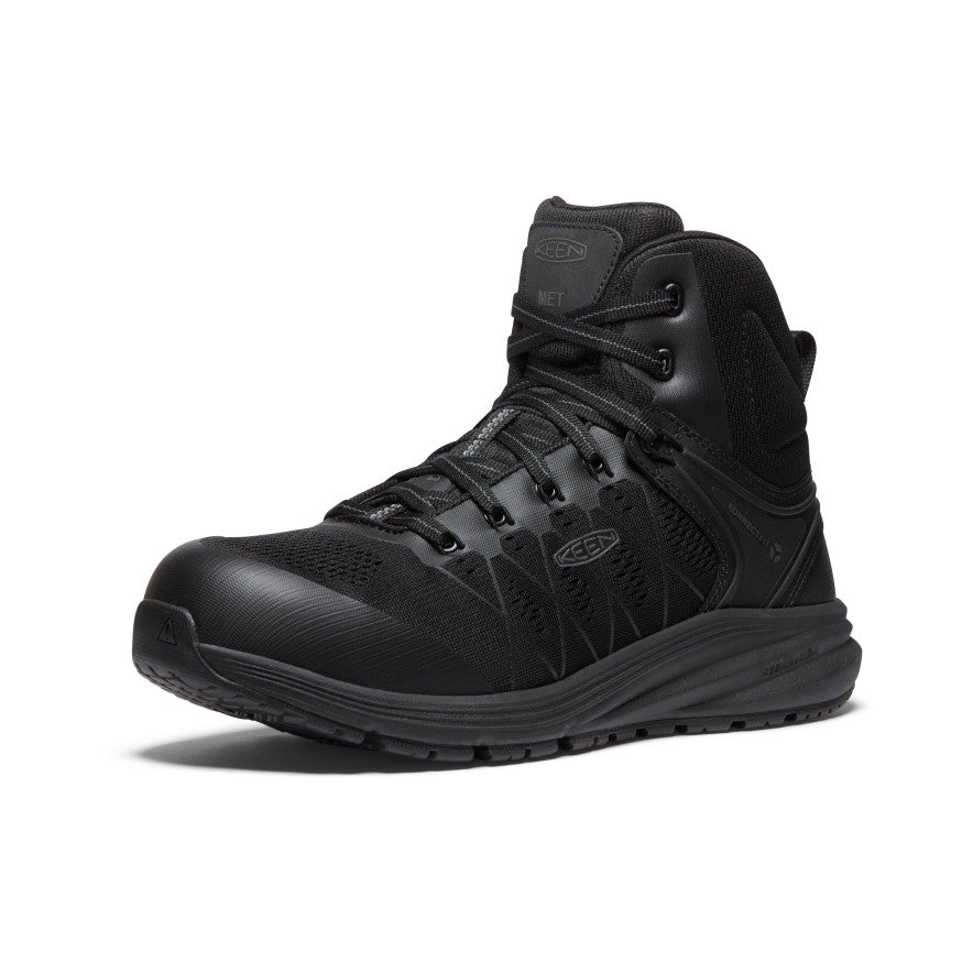 Men's Vista Energy Mid INT MET (Carbon Toe) Black/Raven | Keen