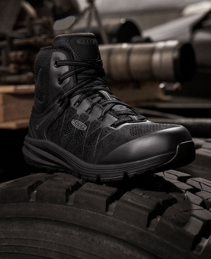 Men's Vista Energy Mid INT MET (Carbon Toe) Black/Raven | Keen