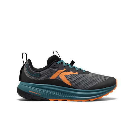 Men's Roam Trail Running Shoe Black/Orange Peel | Keen
