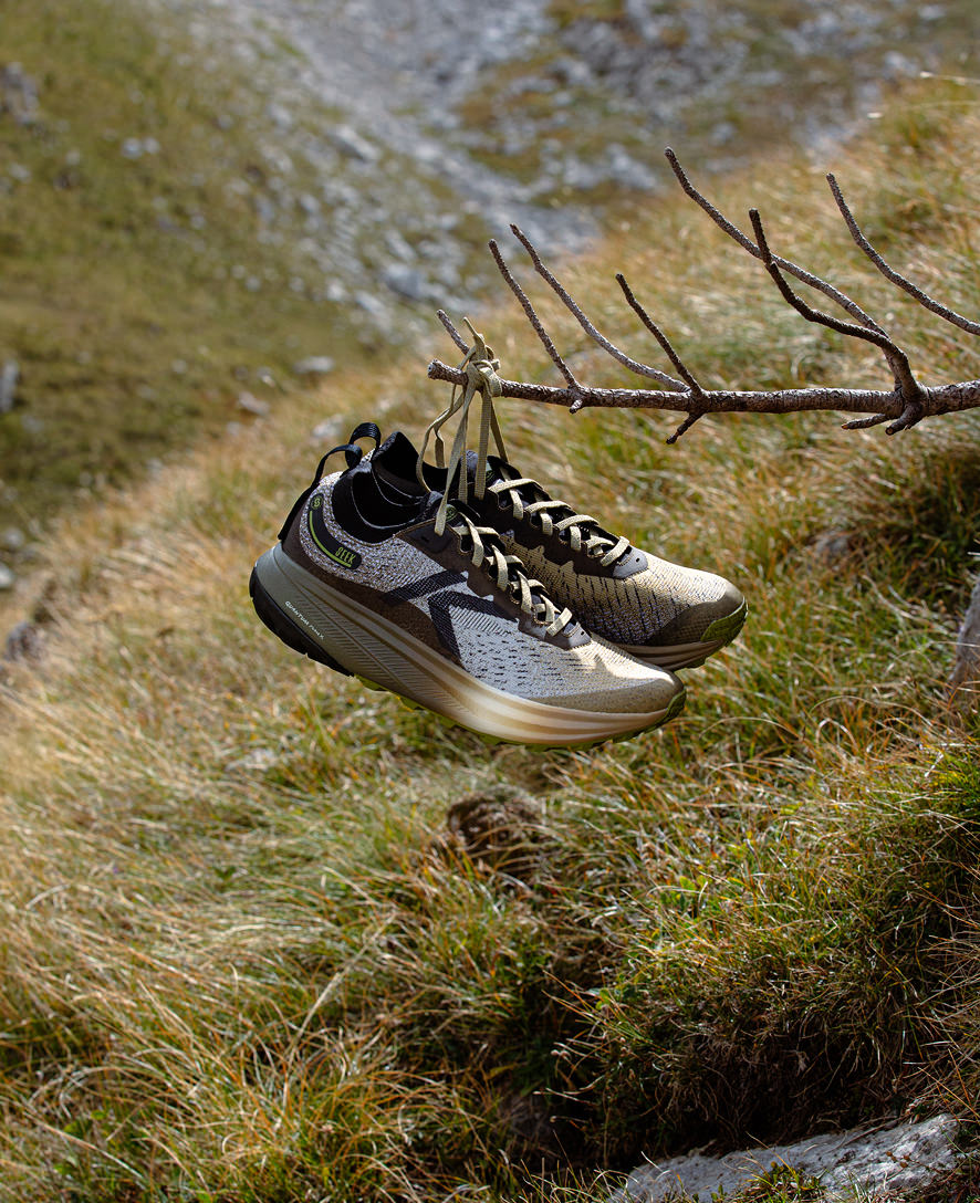 Men's Seek Trail Running Shoe Dark Olive/Khaki | Keen