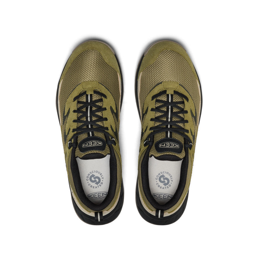 Men's Hightrail Vented Hiking Shoe Martini Olive/Black | Keen