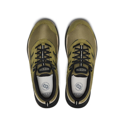Men's Hightrail Vented Hiking Shoe Martini Olive/Black | Keen