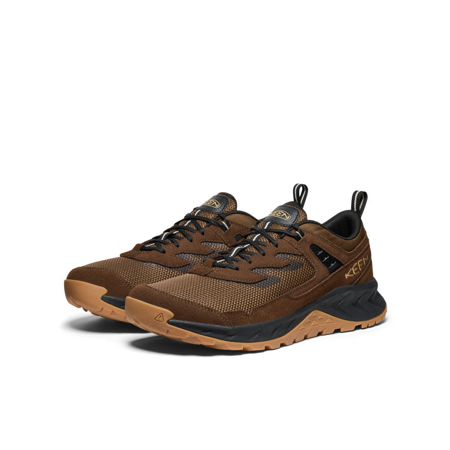 Men's Hightrail Vented Hiking Shoe Dark Earth/Oak Buff | Keen