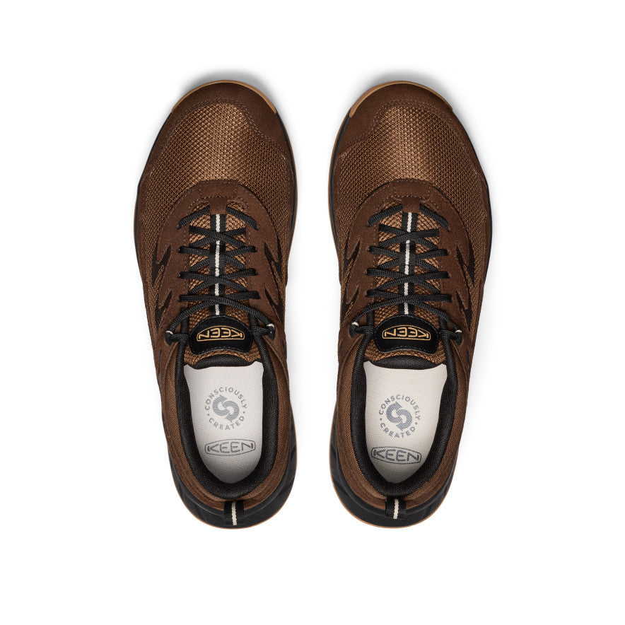 Men's Hightrail Vented Hiking Shoe Dark Earth/Oak Buff | Keen