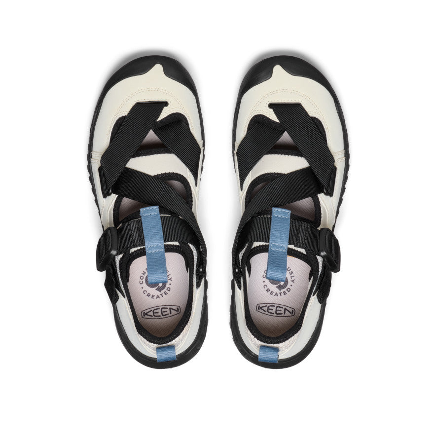 All Gender Hoodzerra Sandal Silver Birch/Black | Keen