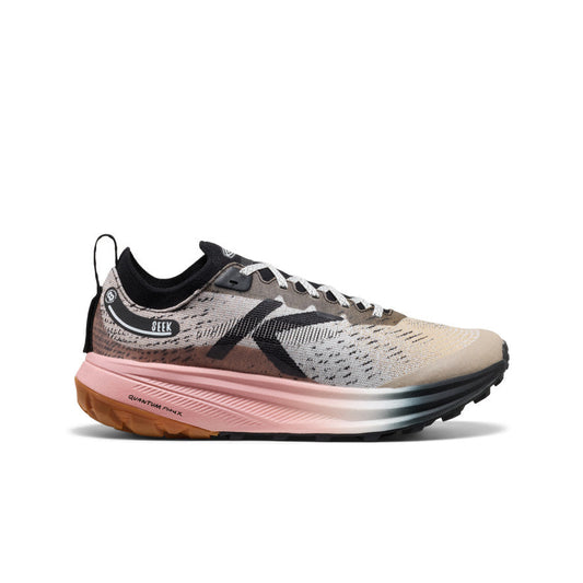 Men's Seek Trail Running Shoe Black/Sunset Sand | Keen