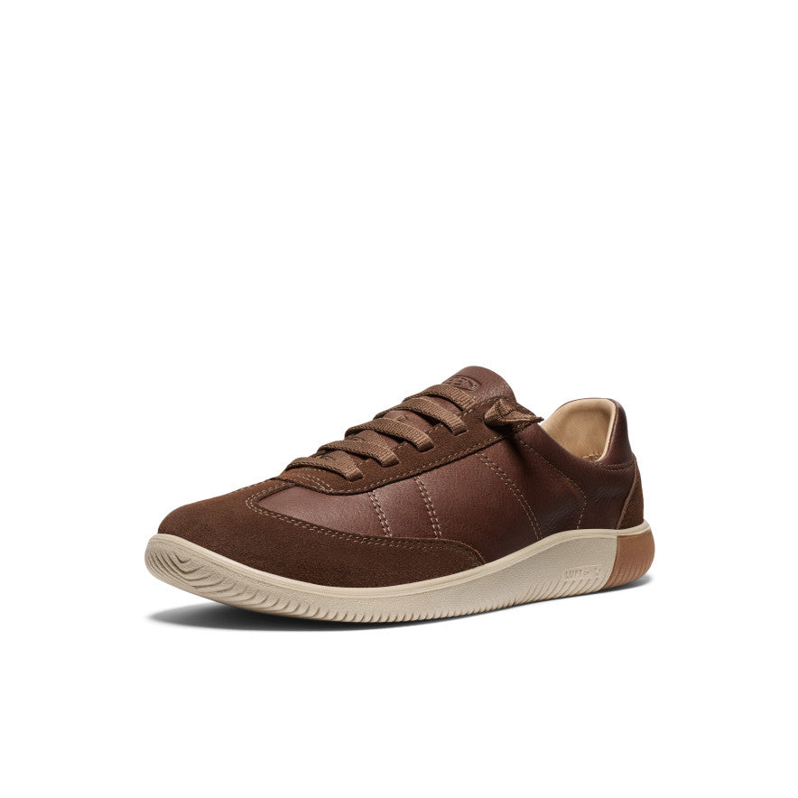Men's KNX T-Toe Sneaker Dark Earth/Plaza Taupe | Keen