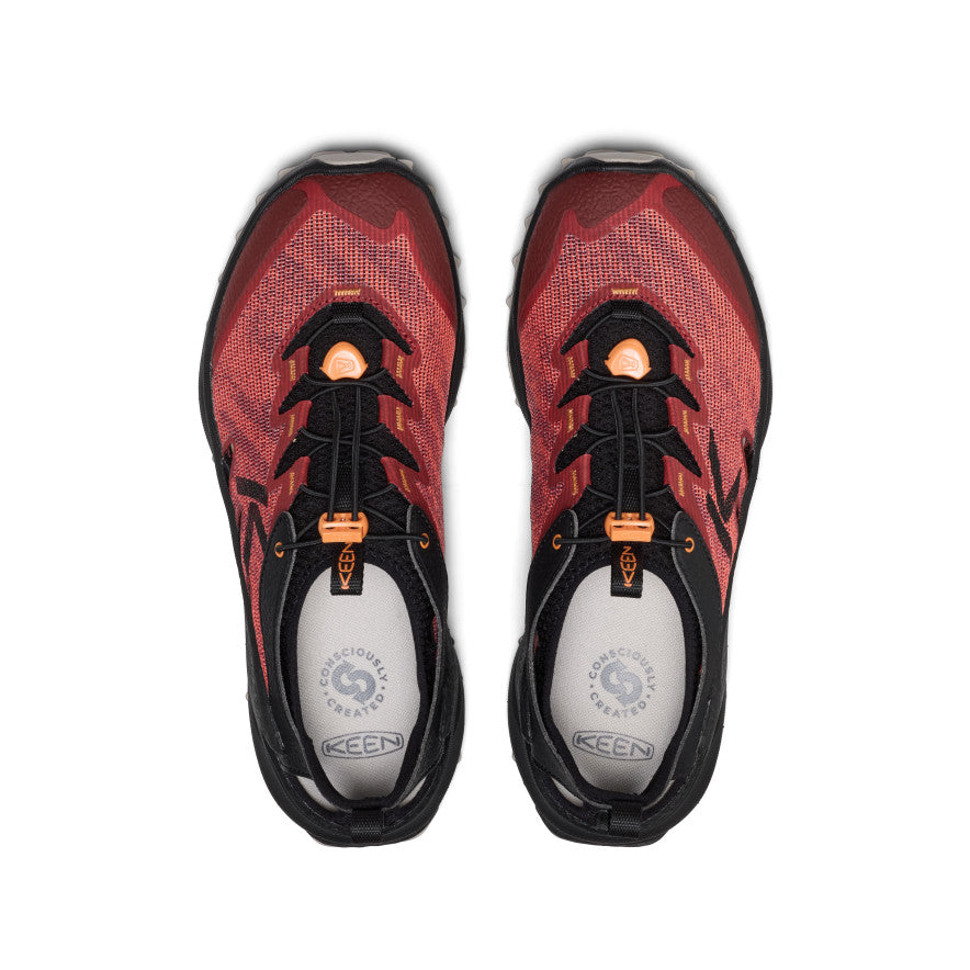 Men's Zionic ADV Open-Air Hiking Shoe Garnet/Orange Peel | Keen